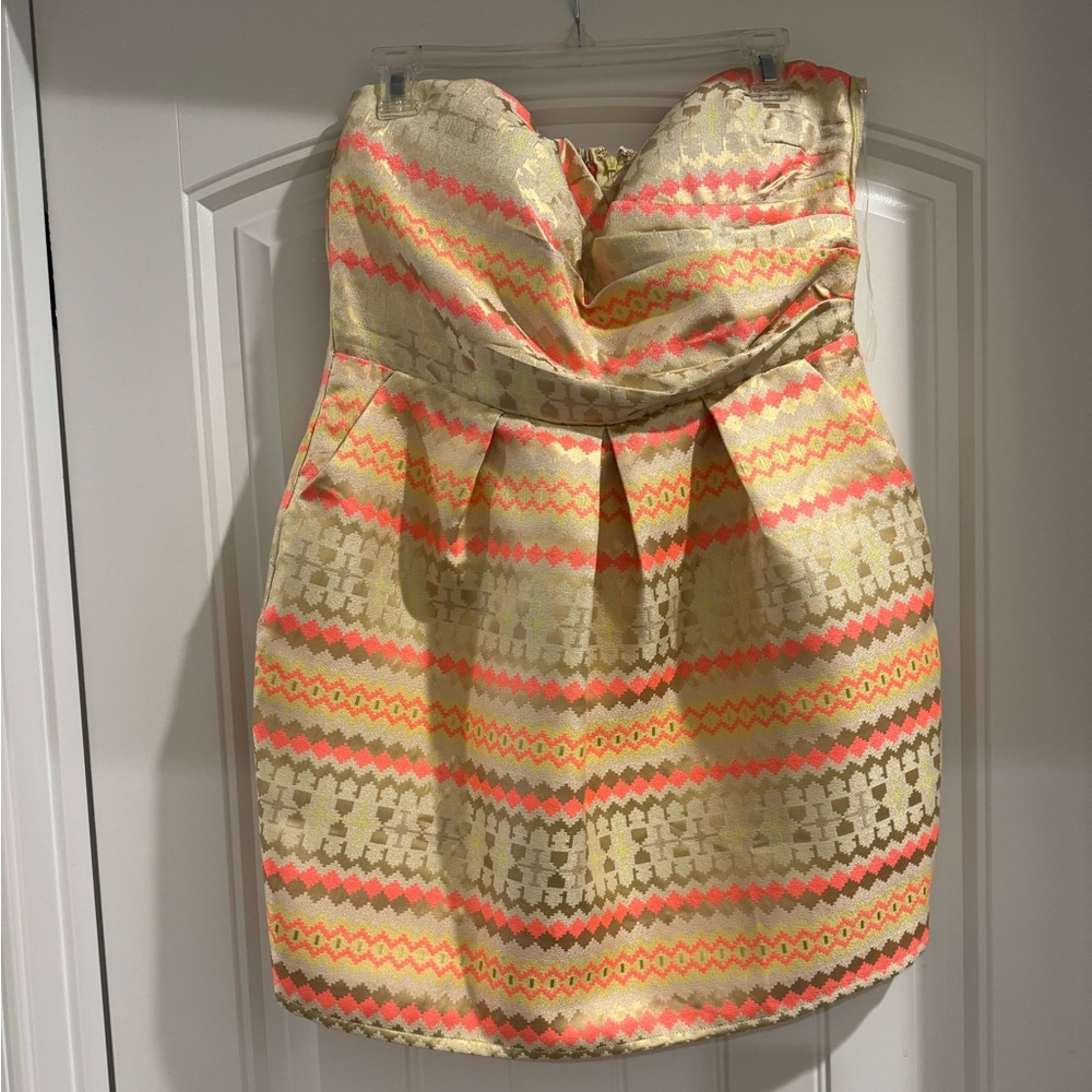 Karlie Strapless Dress Size L